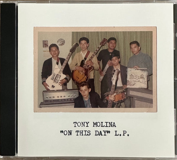 Tony Molina - On This Day L.P. (CD) |-