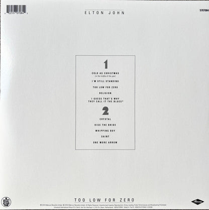 Elton John - Too Low For Zero (VINYL) | Mint (M) Mint (M)-