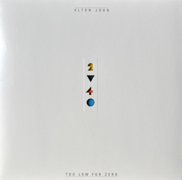 Elton John - Too Low For Zero (VINYL) | Mint (M) Mint (M)-