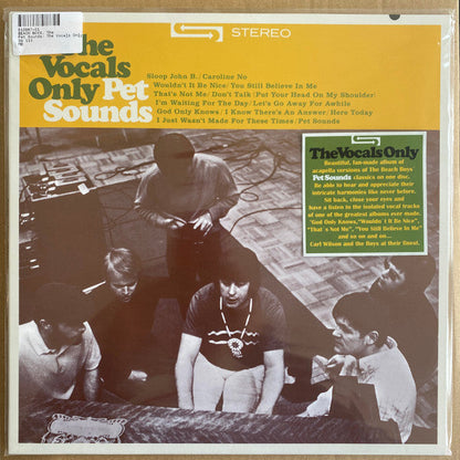 The Beach Boys - The Vocals Only Pet Sounds (VINYL) | Mint (M) Mint (M)-