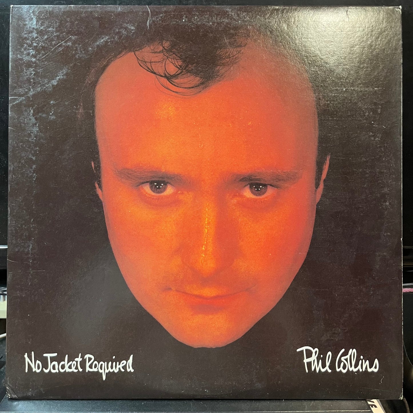 Phil Collins - No Jacket Required (VINYL LP ATLANTIC 81240-1-E 1985) | Near Mint- (NM-) Excellent (EX)-