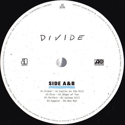 Ed Sheeran - ÷ (Divide) | Mint (M) Mint (M)-