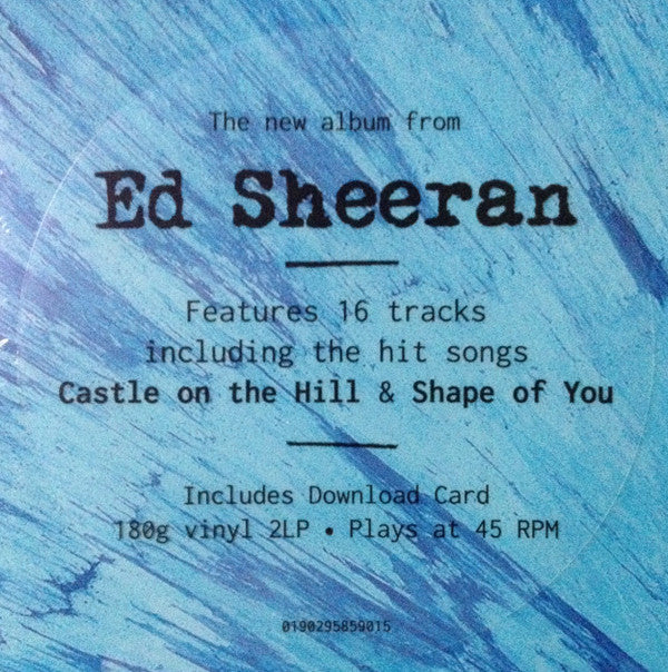 Ed Sheeran - ÷ (Divide) | Mint (M) Mint (M)-