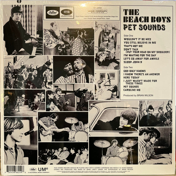 Pet Sounds (COKE BOTTLE CLEAR VINYL) | Mint (M) Mint (M)-