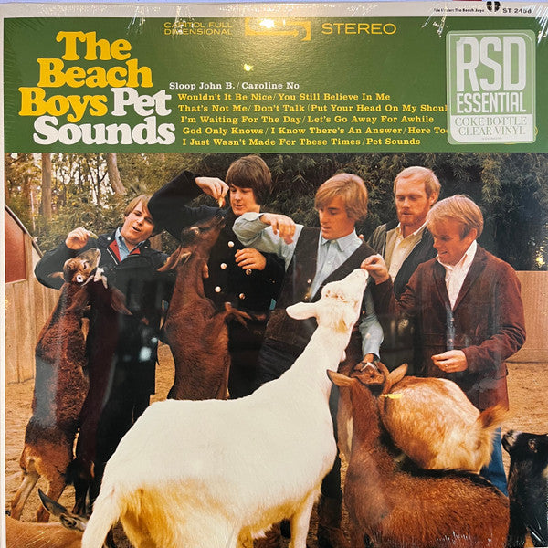 Pet Sounds (COKE BOTTLE CLEAR VINYL) | Mint (M) Mint (M)-
