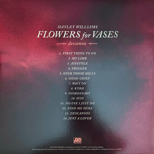 Flowers For Vases / Descansos (SMOKY PINK VINYL) | Mint (M) Mint (M)-