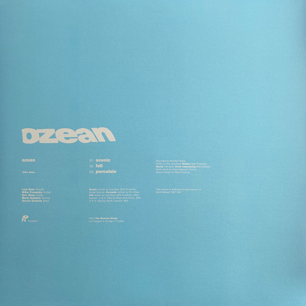 Ozean (COLOR VINYL) | Mint (M) Mint (M)-