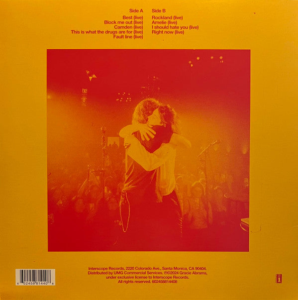 Gracie Abrams - The Good Riddance Acoustic Shows (Live/Magenta Vinyl) | Mint (M) Mint (M)-