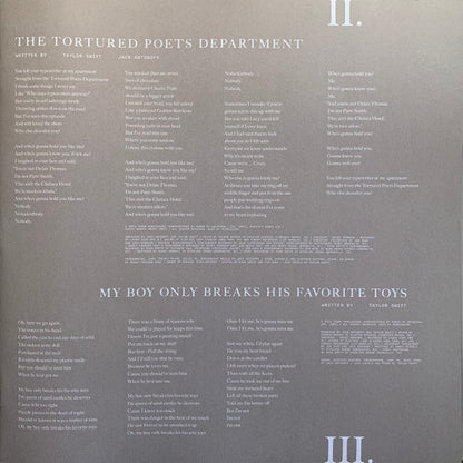 The Tortured Poets Department (PARCHMENT BEIGE VINYL) | Mint (M) Mint (M)-
