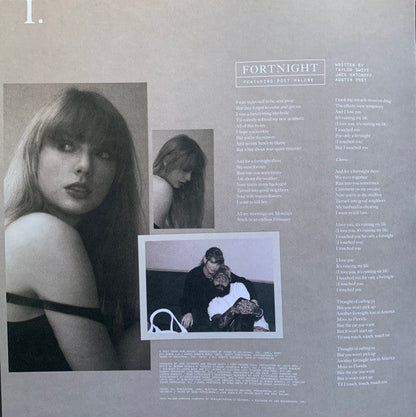 The Tortured Poets Department (PARCHMENT BEIGE VINYL) | Mint (M) Mint (M)-