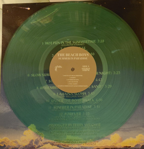 The Beach Boys - Summer In Paradise (COLOR VINYL) | Mint (M) Mint (M)-