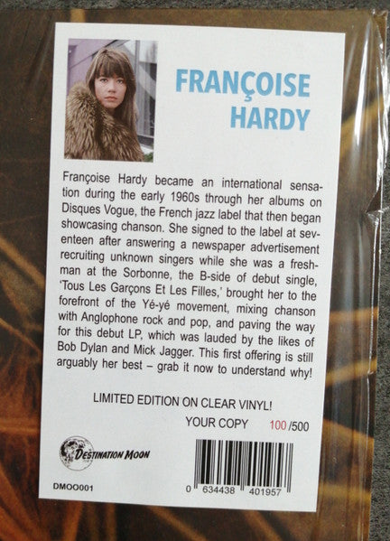 Françoise Hardy (CLEAR VINYL / NUMBERED) | Mint (M) Mint (M)-