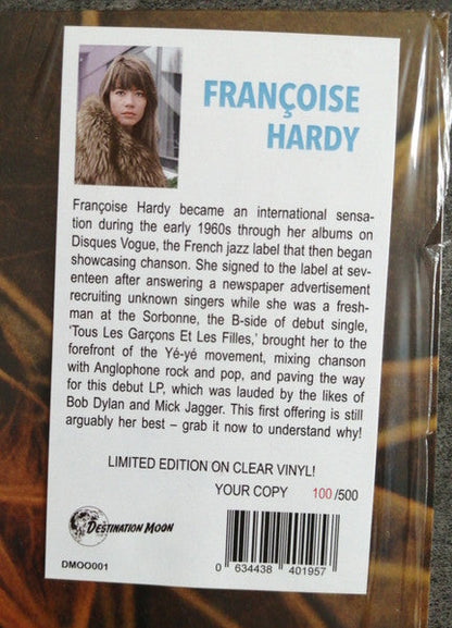 Françoise Hardy (CLEAR VINYL / NUMBERED) | Mint (M) Mint (M)-