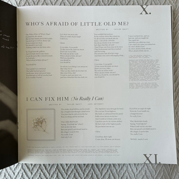 Taylor Swift - The Tortured Poets Department (GHOSTED WHITE VINYL) | Mint (M) Mint (M)-