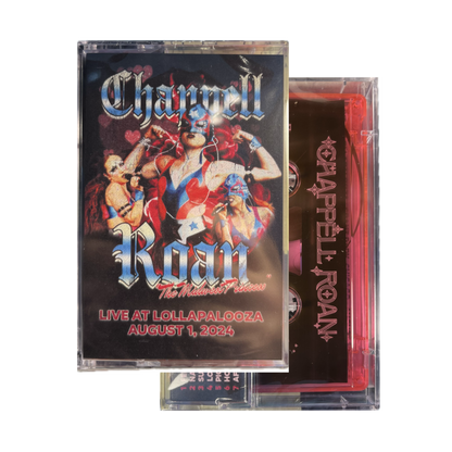 Chappell Roan - Live At Lollapalooza Aug 1 2024 (CLEAR PINK CASSETTE) | Mint (M) Mint (M)-