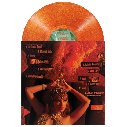 Taylor Swift - The Life of a Showgirl (Orange Glitter Vinyl)*DISCOUNTED* | Mint (M) Mint (M)-