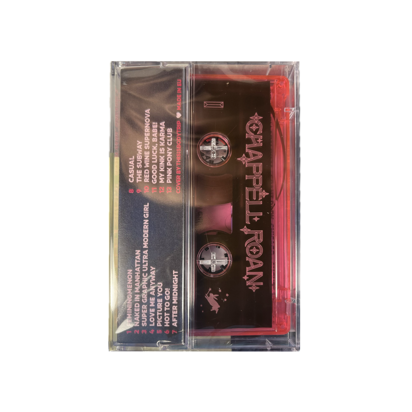 Chappell Roan - Live At Lollapalooza Aug 1 2024 (CLEAR PINK CASSETTE) | Mint (M) Mint (M)-