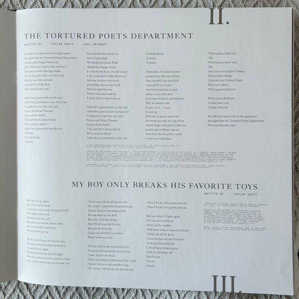 Taylor Swift - The Tortured Poets Department (GHOSTED WHITE VINYL) | Mint (M) Mint (M)-