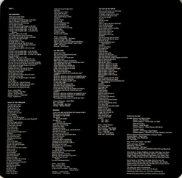 Kate Bush - The Dreaming: 2018 Remaster (IEX: SMOKEY VINYL) | Mint (M) Mint (M)-
