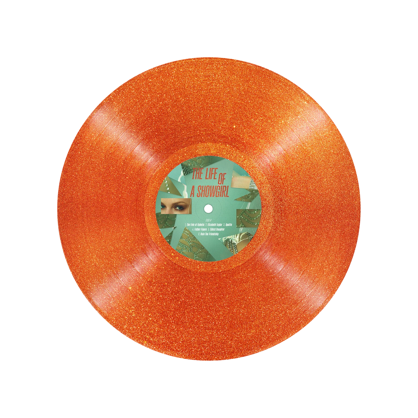 Taylor Swift - The Life of a Showgirl (Orange Glitter Vinyl)*DISCOUNTED* | Mint (M) Mint (M)-