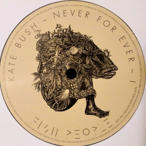 Kate Bush - Never For Ever: 2018 Remaster (IEX: BLADE BULLET VINYL) | Mint (M) Mint (M)-