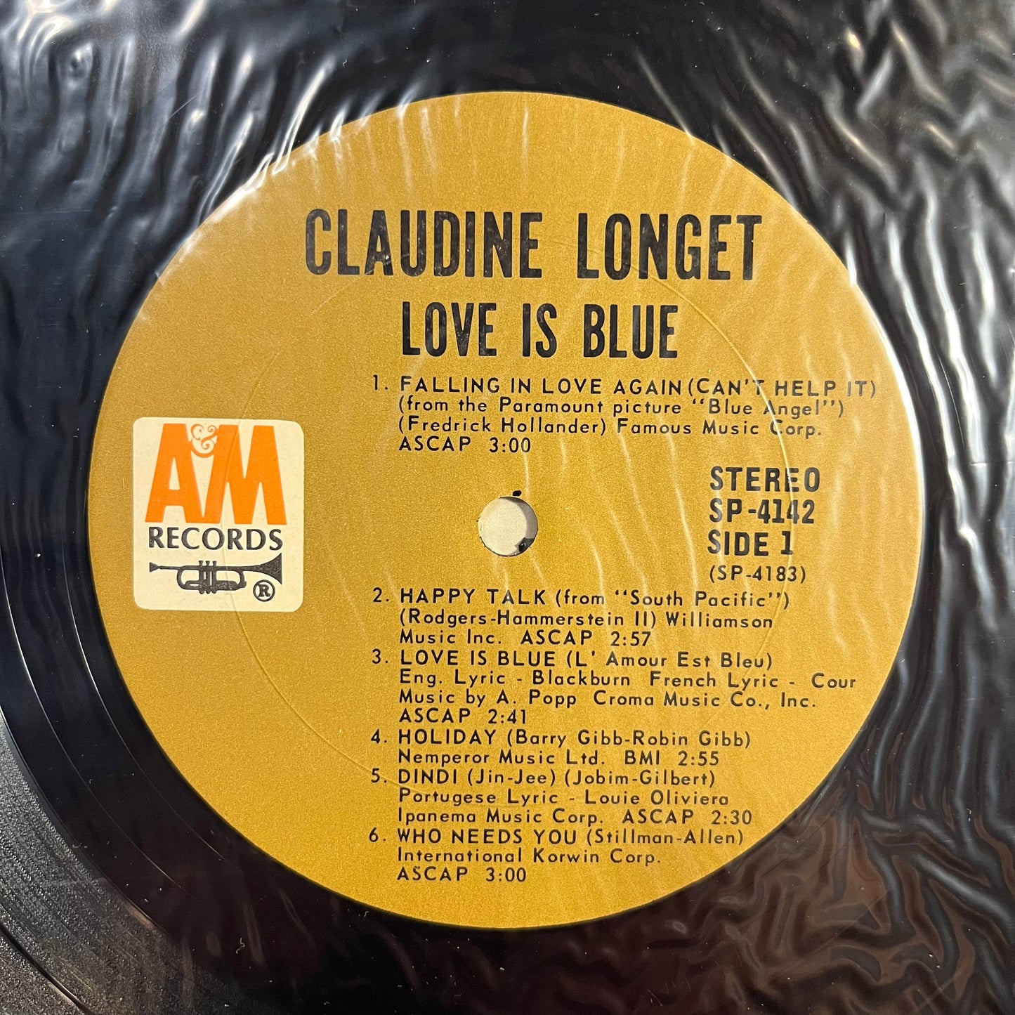 Claudine Longet - Love Is Blue | Mint (M) Excellent (EX)-