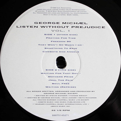 George Michael - Listen Without Prejudice Vol. 1 | Mint (M) Mint (M)-