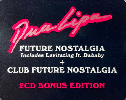 Dua Lipa - Future Nostalgia + Club Future Nostalgia (DLX CD) | Mint (M) Mint (M)-