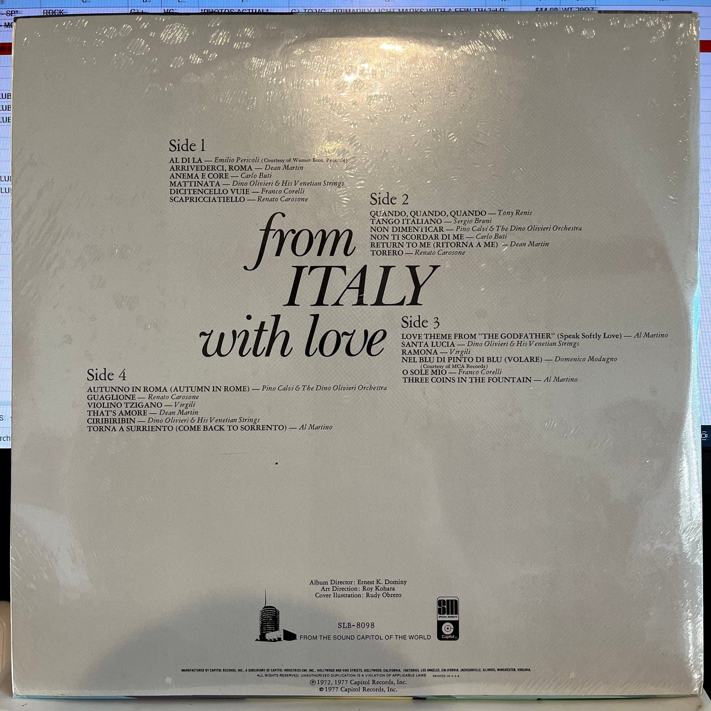 From Italy With Love *SEALED* | Mint (M) Near Mint (NM)-