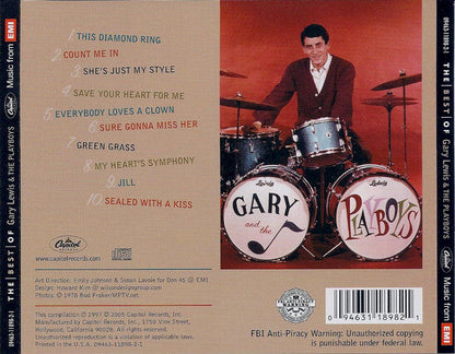 The Best Of Gary Lewis & The Playboys *CD* | Mint (M) Mint (M)-