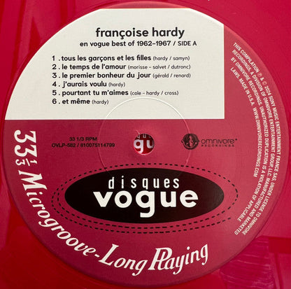 Françoise Hardy - Françoise Hardy En Vogue Best Of 1962-1967 (2025 RSD 2xVINYL) | Mint (M) Mint (M)-