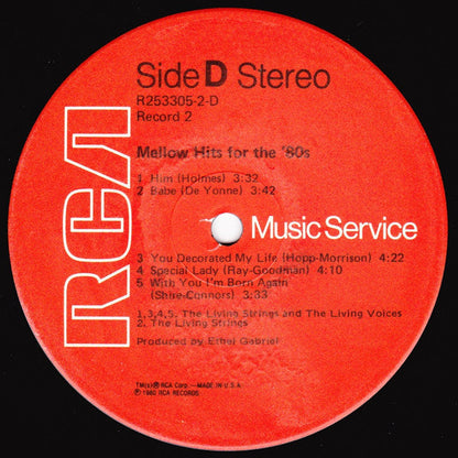 Living Strings - Mellow Hits For The '80s *SEALED* | Mint (M) Mint (M)-