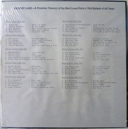 Memory Lane - A Priceless Treasury Of The Best Loved Rock N' Roll Ballads Of All Time! | Mint (M) Mint (M)-