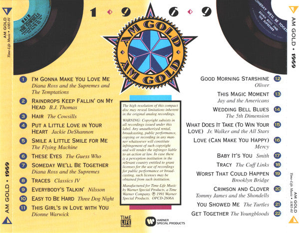 AM Gold 1969 *CD* | Mint (M) Mint (M)-