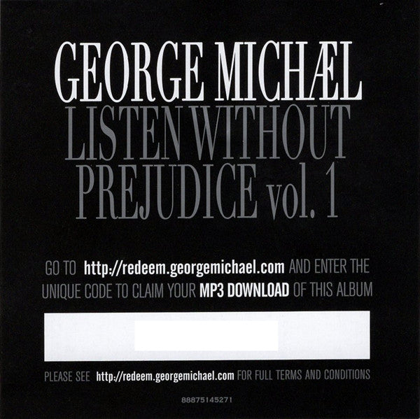 George Michael - Listen Without Prejudice Vol. 1 | Mint (M) Mint (M)-
