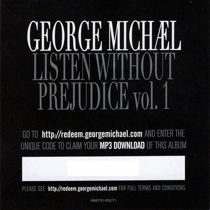 George Michael - Listen Without Prejudice Vol. 1 | Mint (M) Mint (M)-