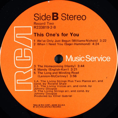 Living Strings - This One's For You *SEALED/CLUB* | Mint (M) Near Mint (NM)-