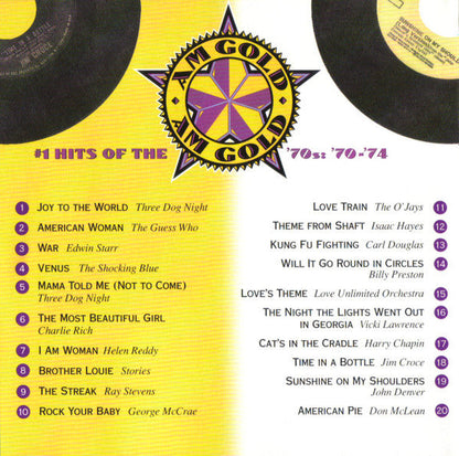 AM Gold - #1 Hits Of The '70s: '70-'74 *CD* | Mint (M) Mint (M)-