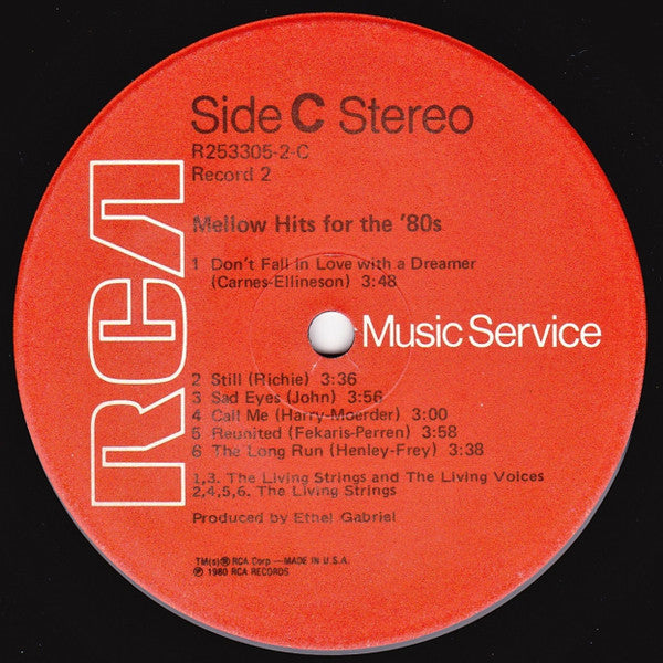 Living Strings - Mellow Hits For The '80s *SEALED* | Mint (M) Mint (M)-