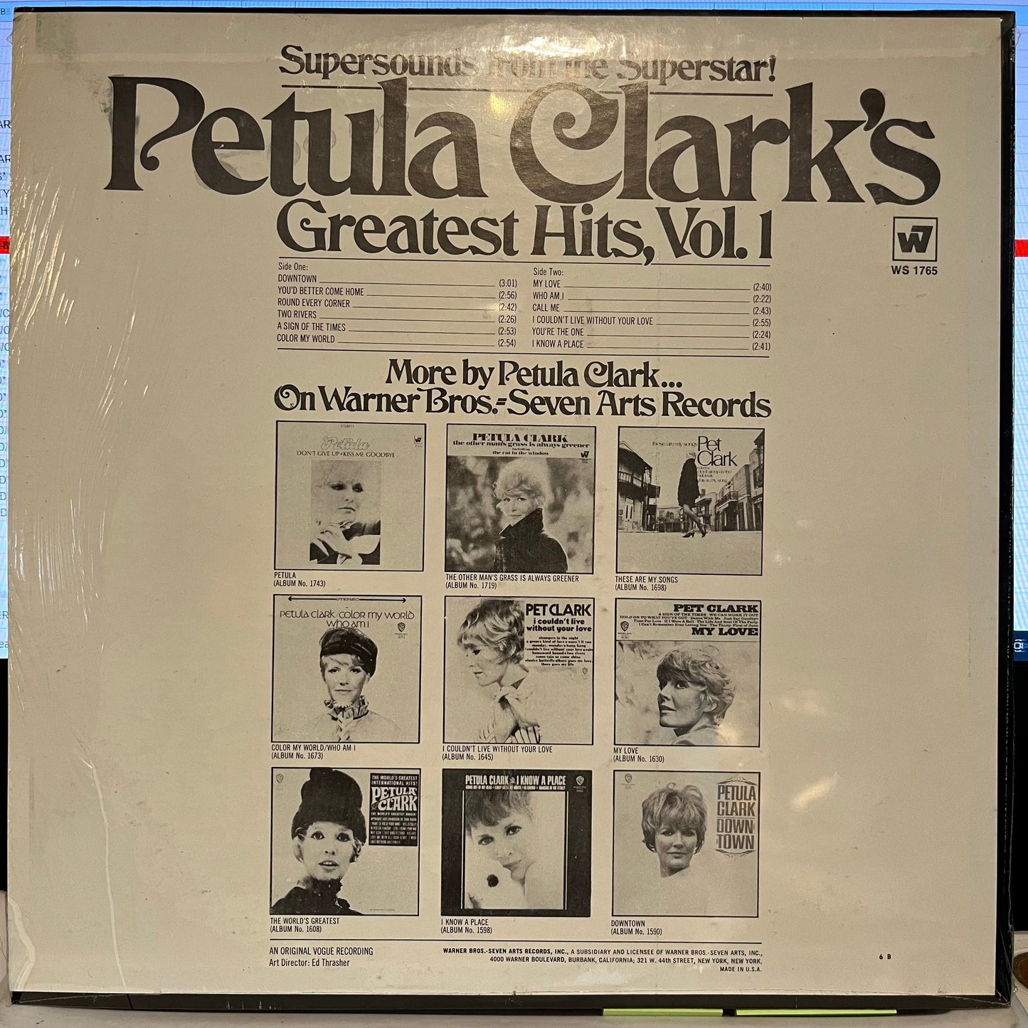 Petula Clark's Greatest Hits, Vol. 1 *SEALED* | Mint (M) Mint (M)-