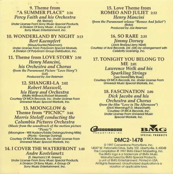 Instrumental Legends *CD* | Mint (M) Mint (M)-