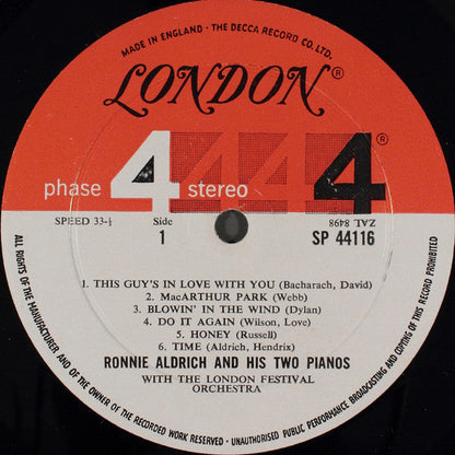 Ronnie Aldrich And His Two Pianos - This Way "In" *SEALED* | Mint (M) Mint (M)-