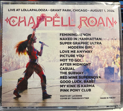 Chappell Roan - Live At Lollapalooza Aug 1 2024 (CD) | Mint (M) Mint (M)-
