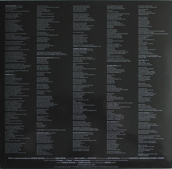 George Michael - Listen Without Prejudice Vol. 1 | Mint (M) Mint (M)-