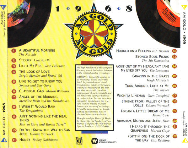 AM Gold 1968 *CD* | Mint (M) Mint (M)-