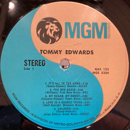 Tommy Edwards | Mint (M) Near Mint (NM)-