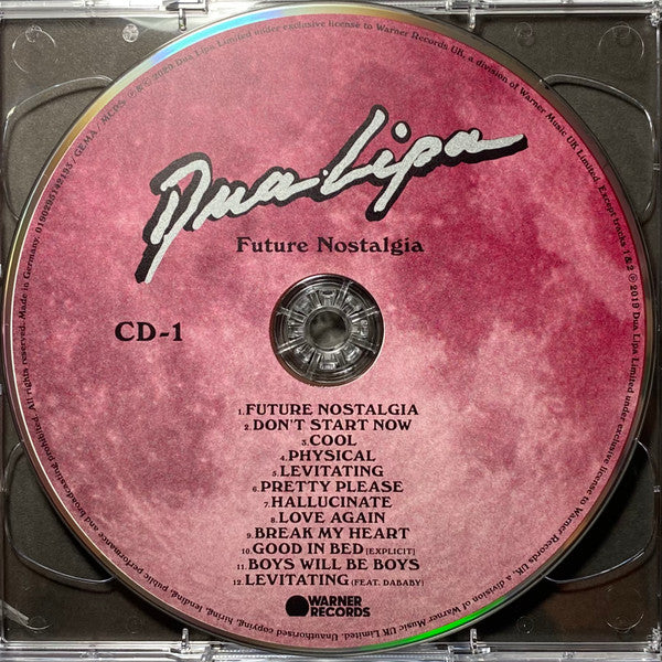Dua Lipa - Future Nostalgia + Club Future Nostalgia (DLX CD) | Mint (M) Mint (M)-