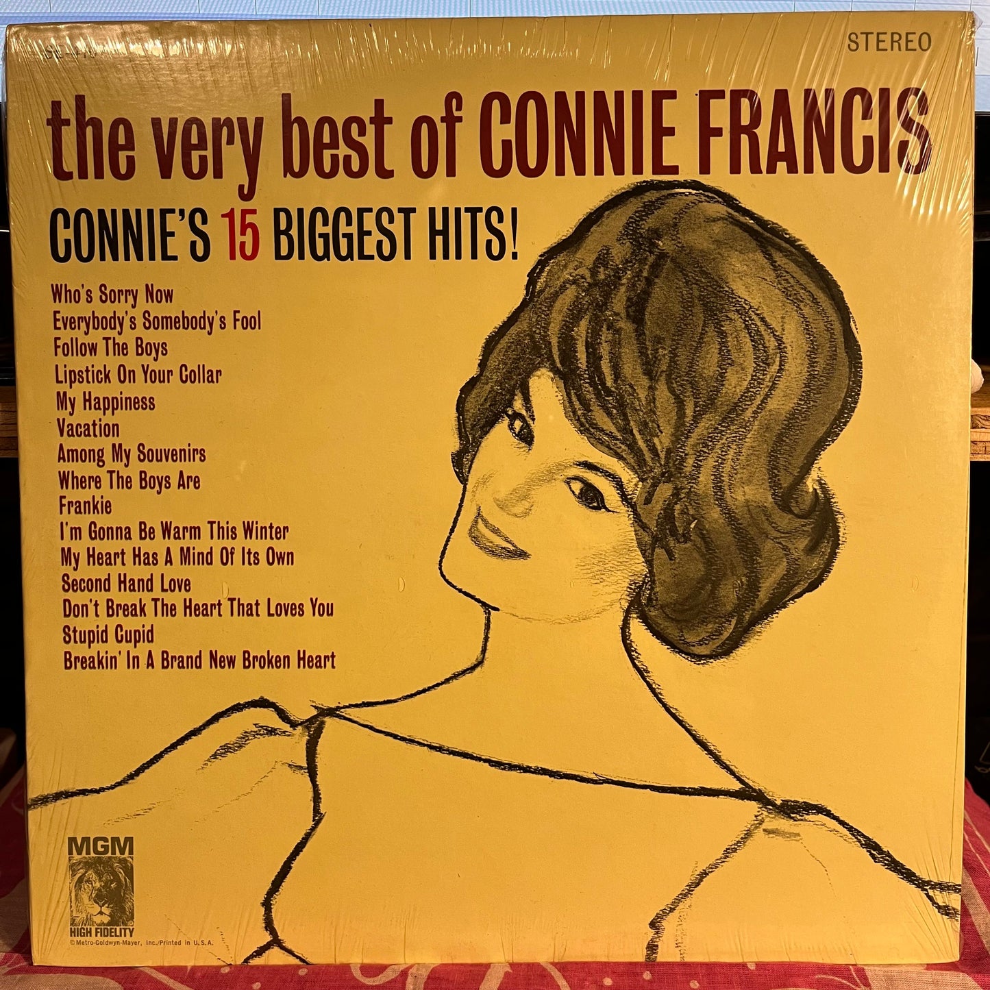 The Very Best Of Connie Francis (Connie's 15 Biggest Hits!) | Mint (M) Mint (M)-