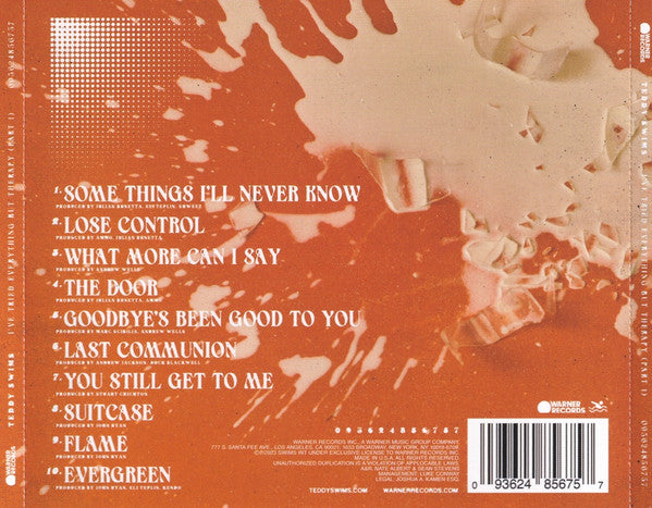 Teddy Swims - I've Tried Everything But Therapy (Part I)(CD) | Mint (M) Mint (M)-