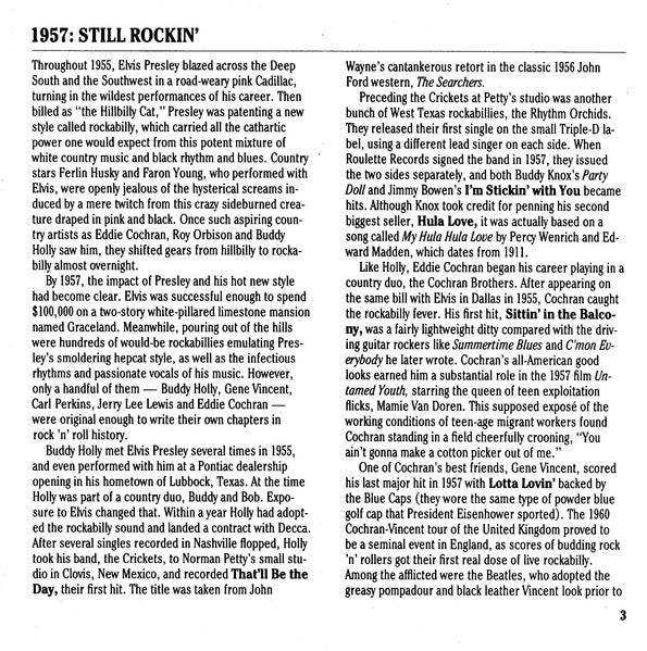 1957 Still Rockin' *CD* | Mint (M) Mint (M)-